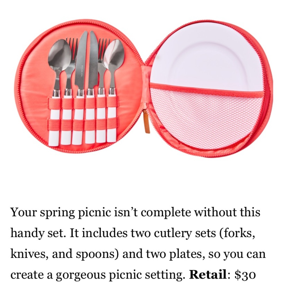 3/$30 - Brand new! Picnic set